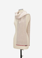 Écharpe à liseré en point de feston