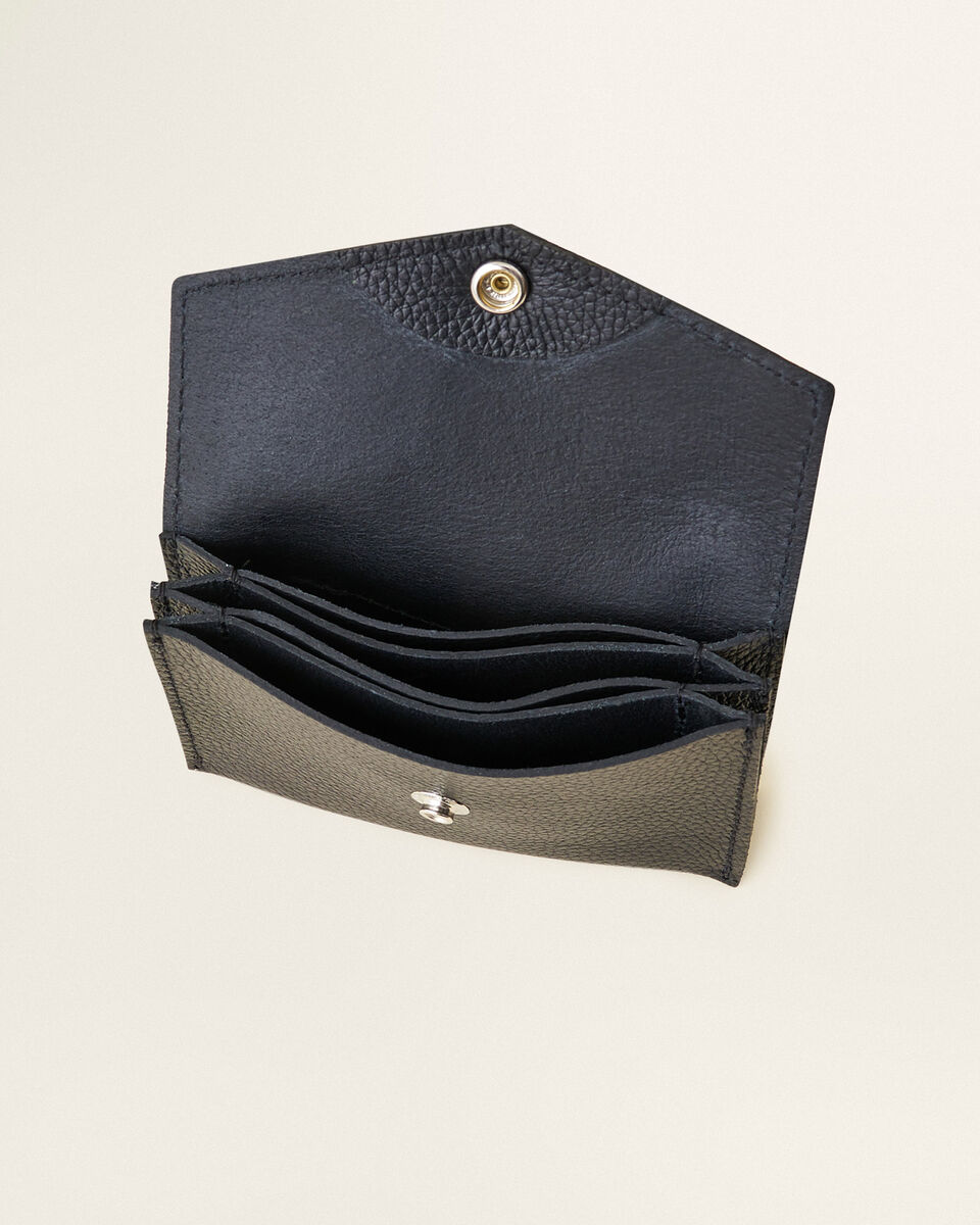 Mini sac à goussets latéraux en accordéon en cuir Cervino