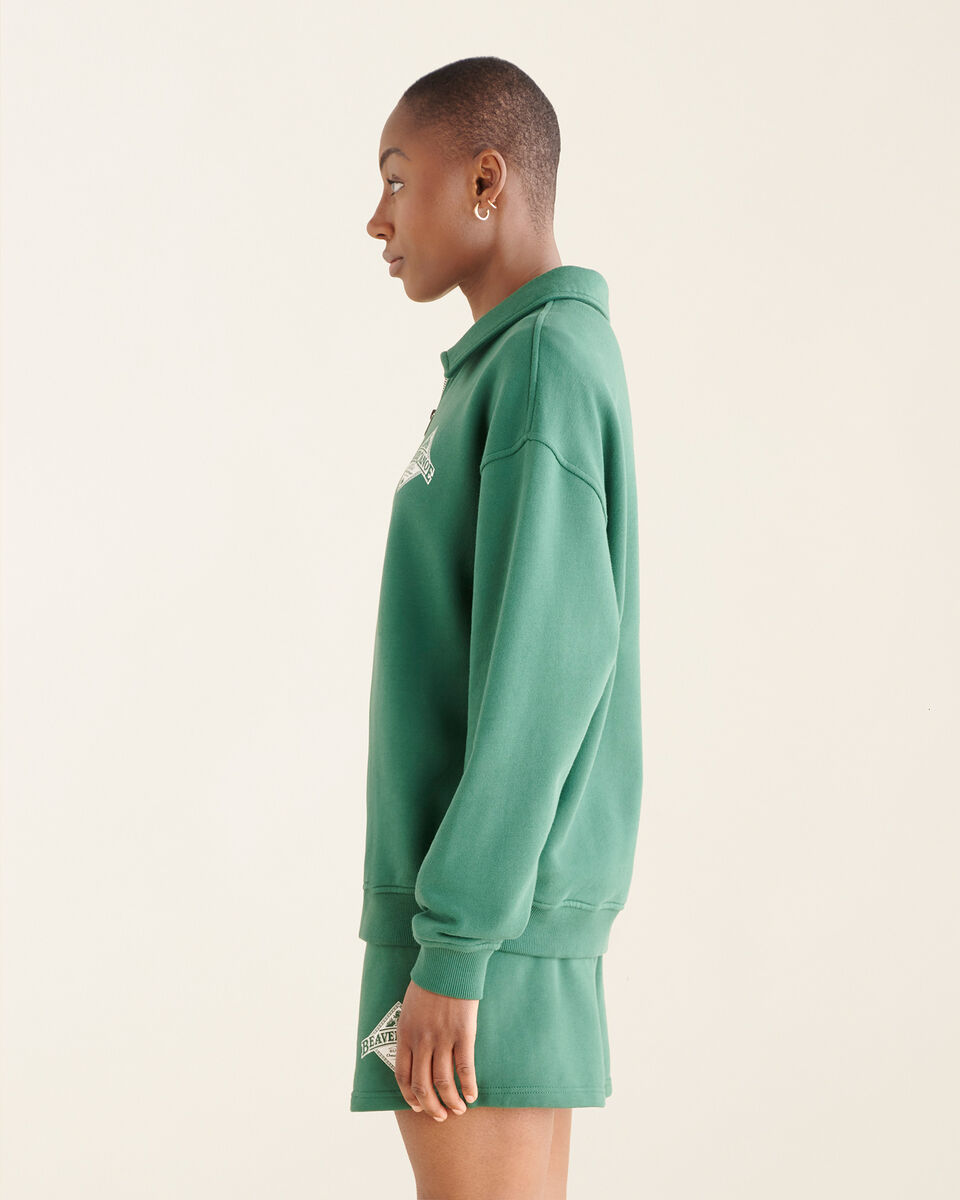 Beaver Canoe Zip Polo