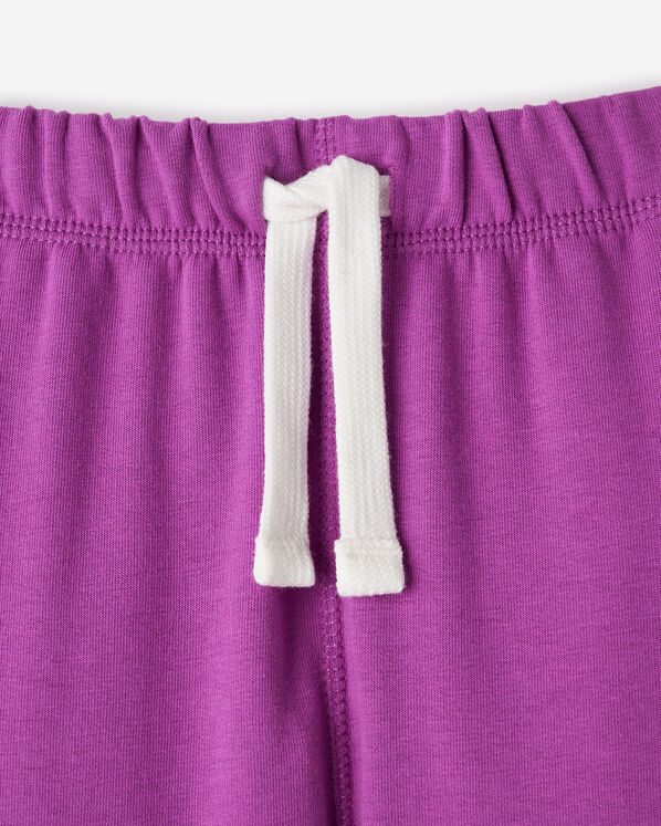 Pantalon original ajusté en molleton de coton bio pour enfants