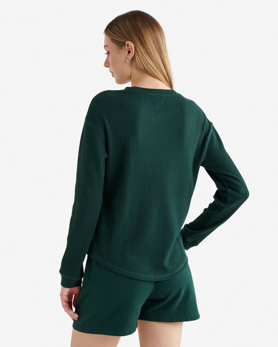 Waffle Long Sleeve Top