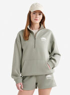 Organic Cooper Relaxed Half Zip Stein