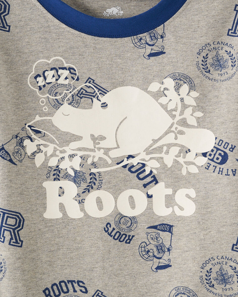 Kids Grey Athletics Club PJ Set