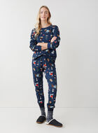 Womens Winter Wonderland Pajama Top