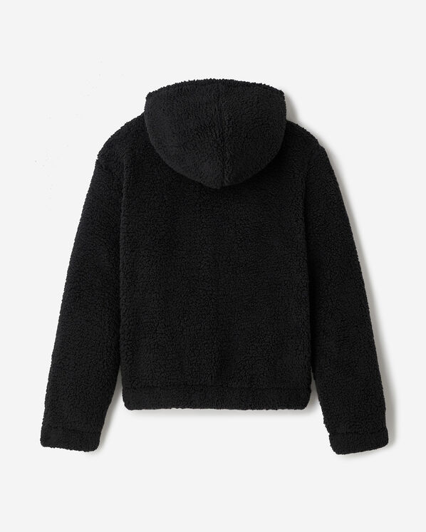 Manteau &agrave; capuchon et glissi&egrave;re en mouton molletonn&eacute; Creekside