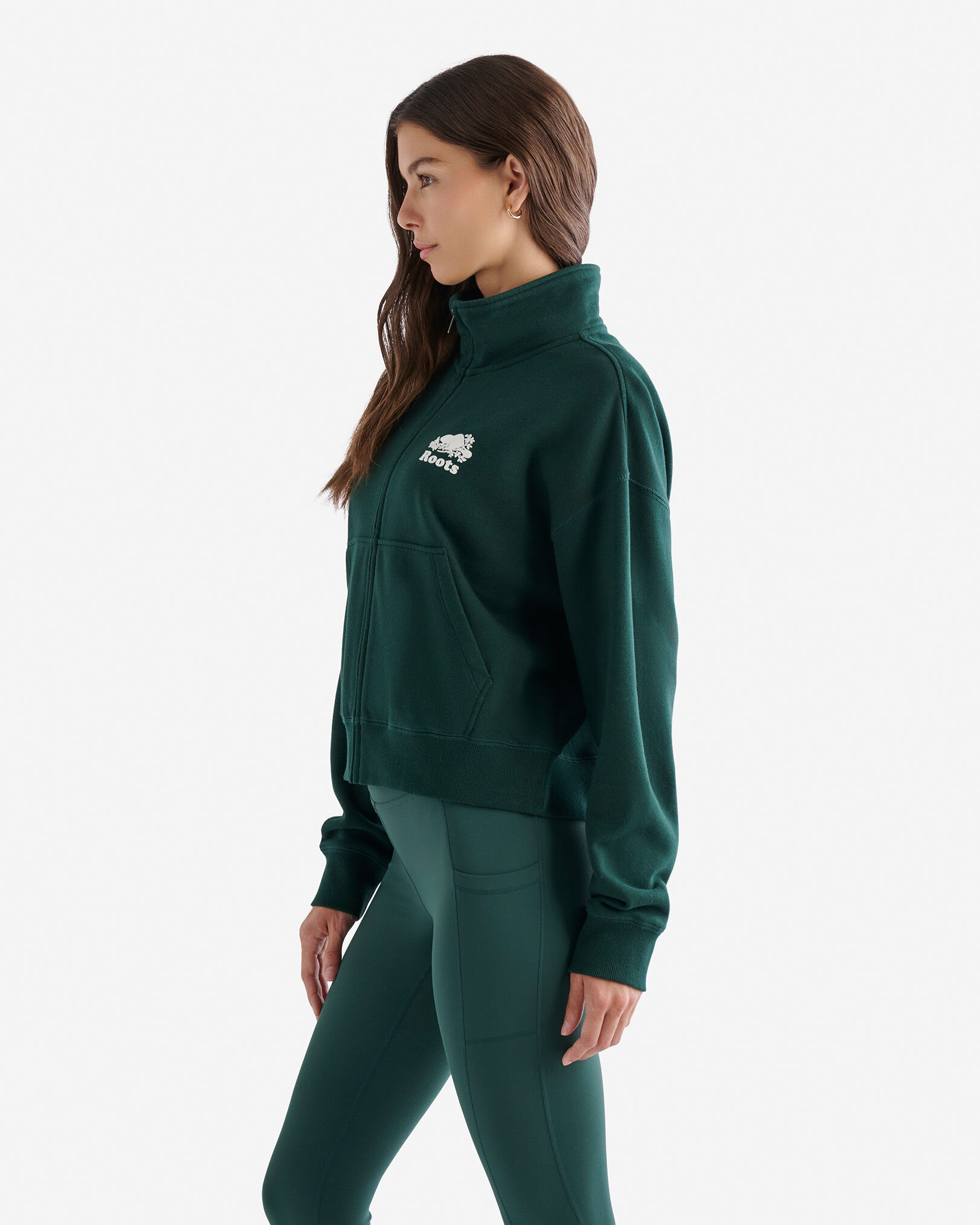 Organic Cooper Track Full Zip Jacket