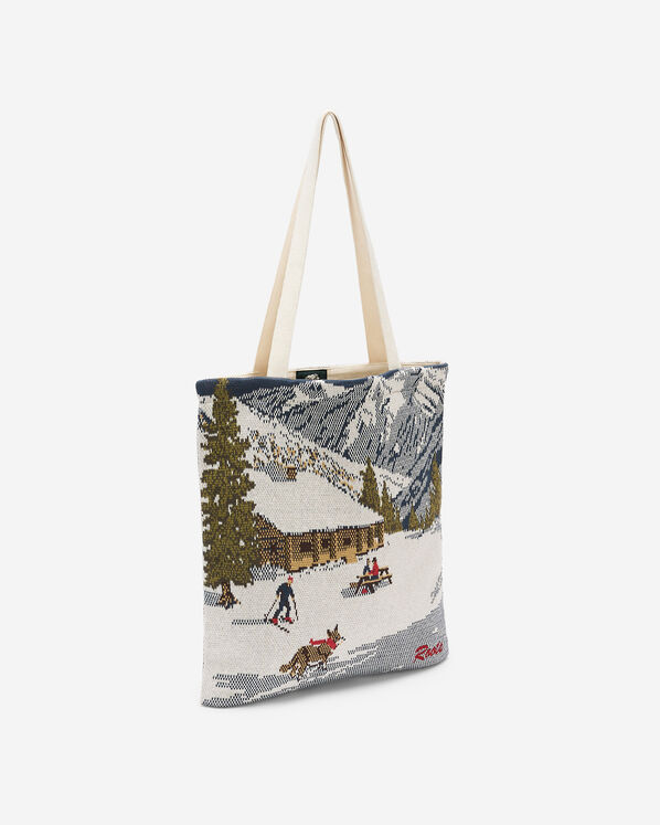 Landscape Intarsia Tote