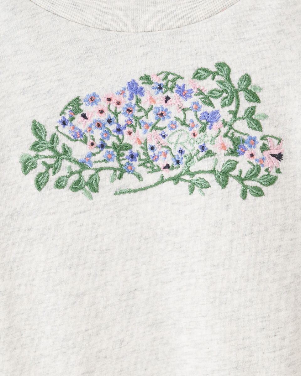 T-shirt motif floral Cooper pour bébé
