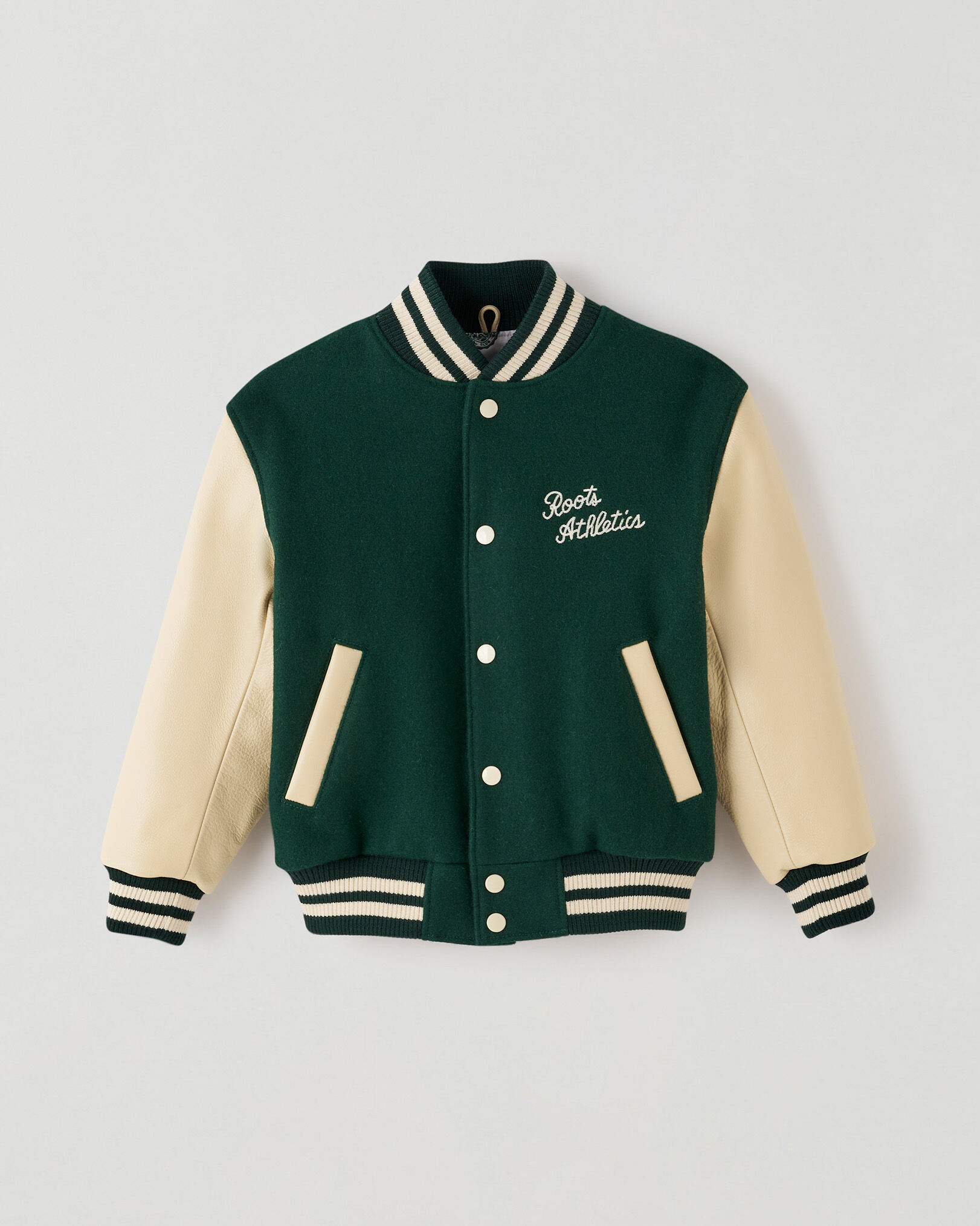 Kids Athletics Club Varsity Jacket Varsity Jackets Roots