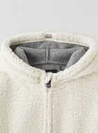 Baby Shearling Fleece Relaxed Zip Hoodie