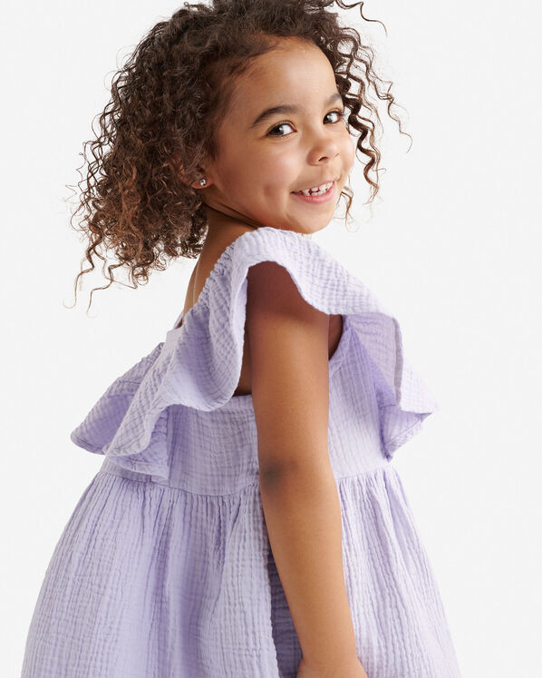 Toddler Girls Isla Ruffle Babydoll Dress Toddler Girls Isla Ruffle Babydoll Dress