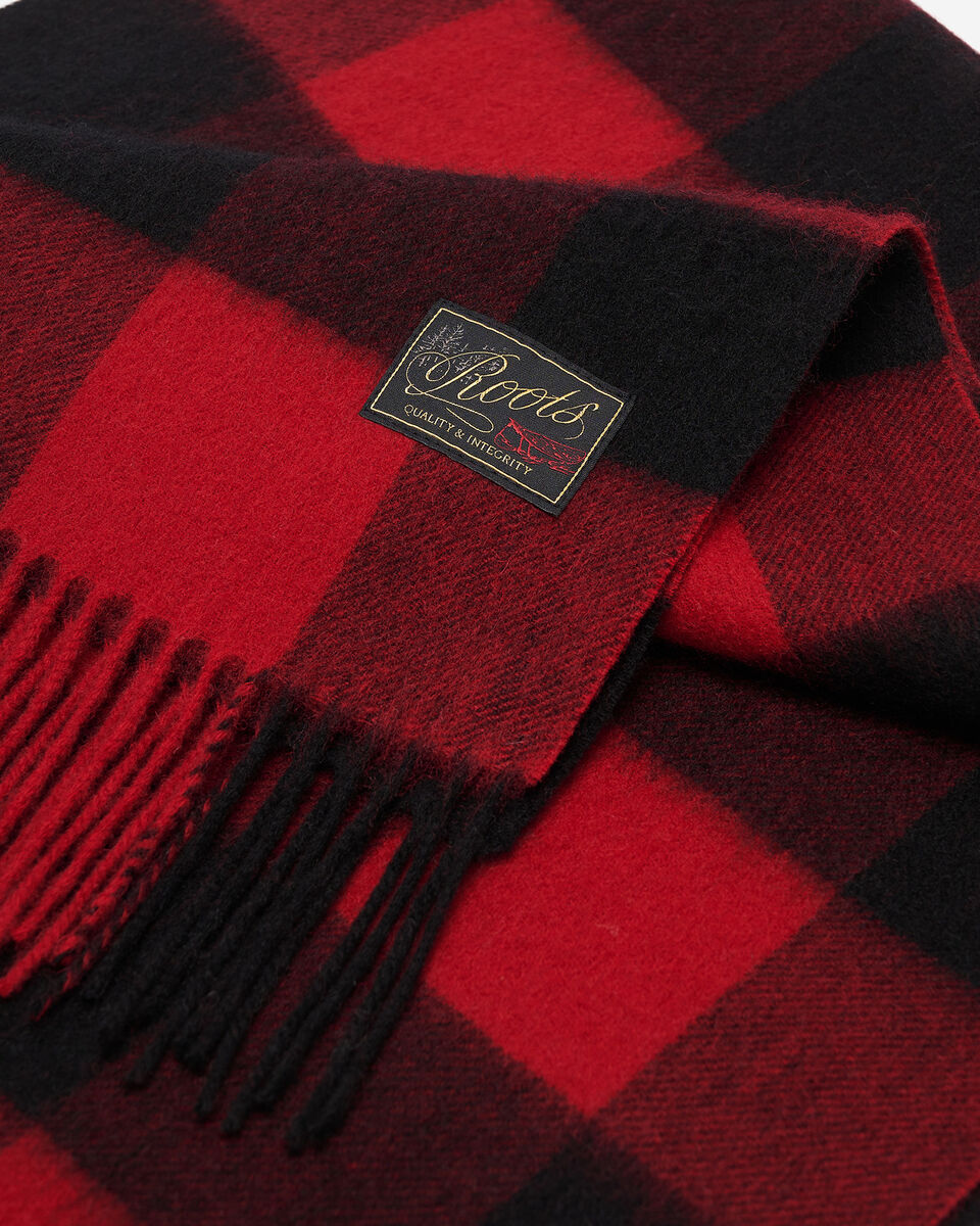 &Eacute;charpe en laine &agrave; carreaux