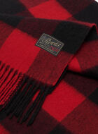 &Eacute;charpe en laine &agrave; carreaux