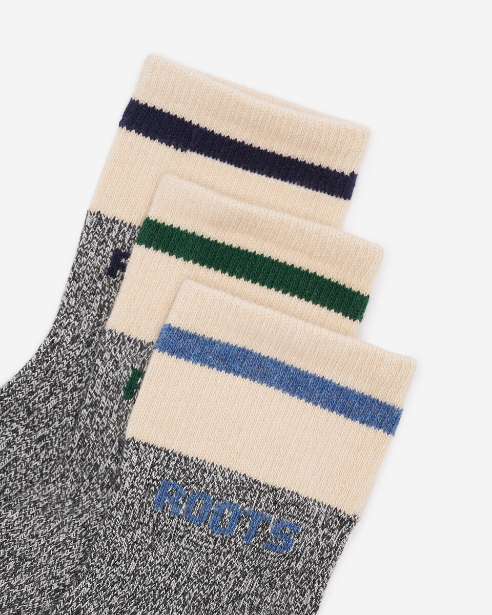 Kids Cabin Ankle Sock 3 Pack