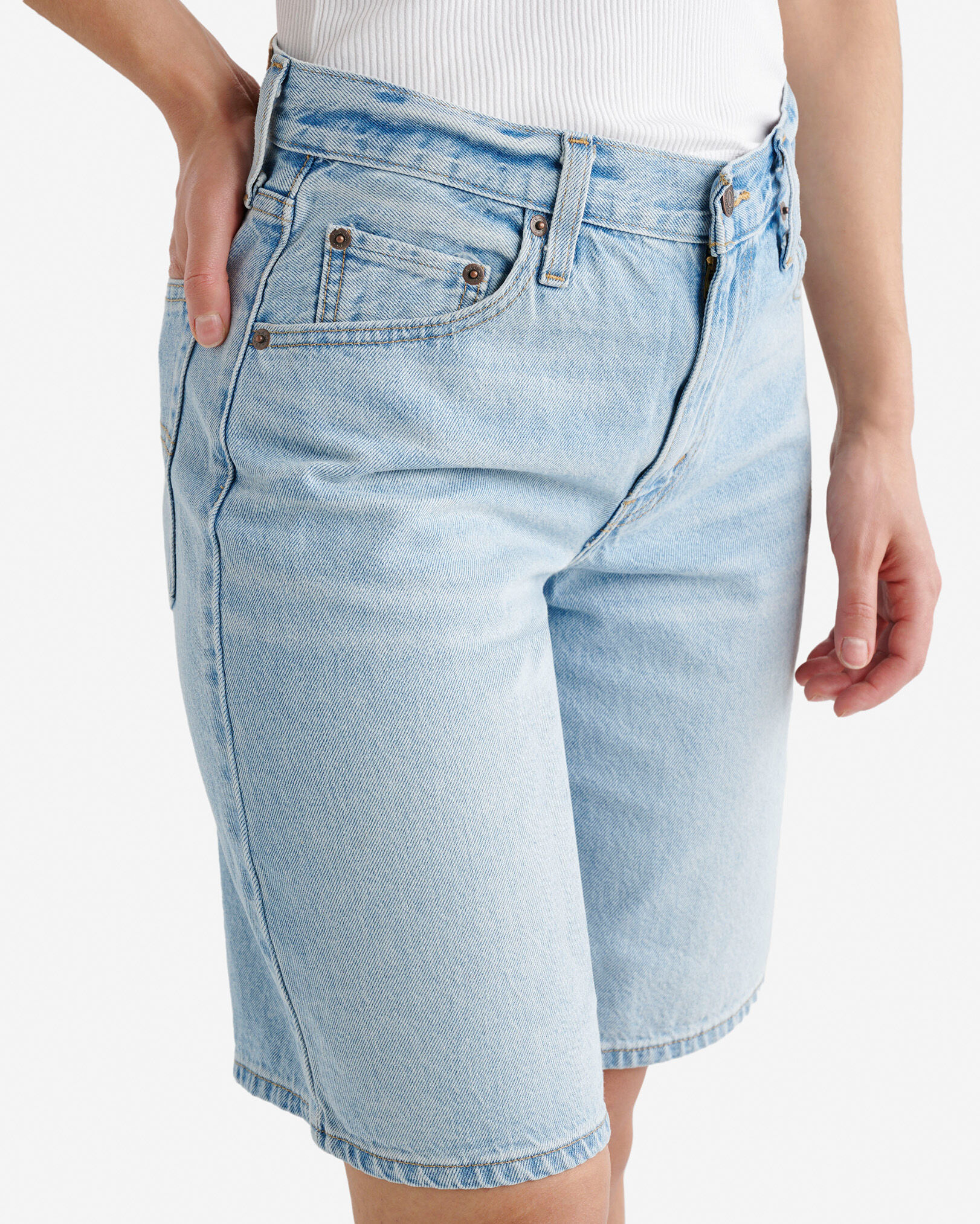 Short ample en denim Levi’s pour femmes
