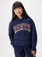 Kids Plaid Applique Hoodie