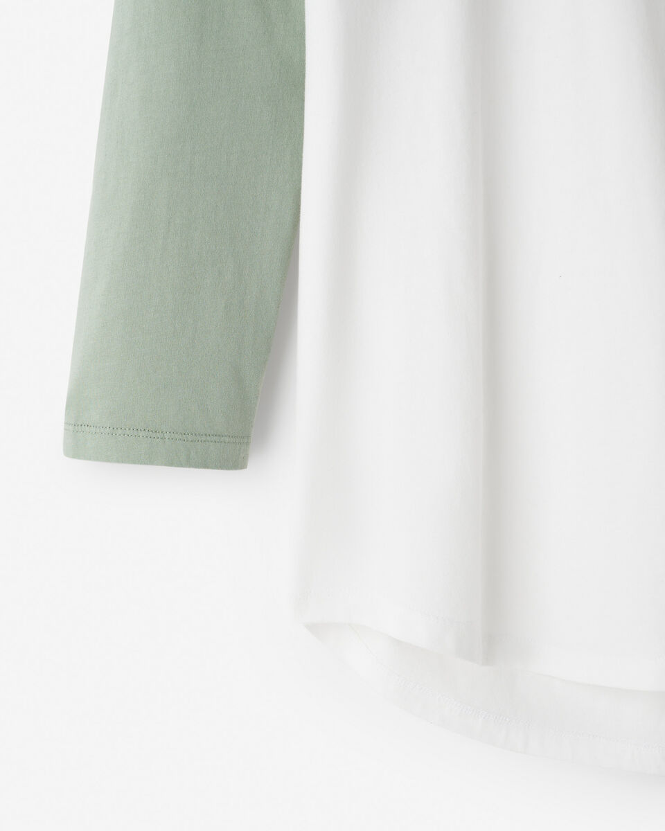 Womens Organic Cooper Baseball T-Shirt