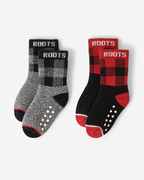 2 paires de chaussettes à carreaux Park pour tout-petits