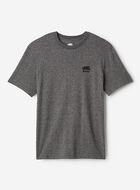 T-shirt poivr&eacute; en coton bio pour hommes