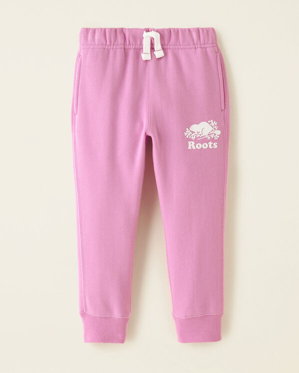 Toddler Girls Organic Slim Cuff Sweatpant
