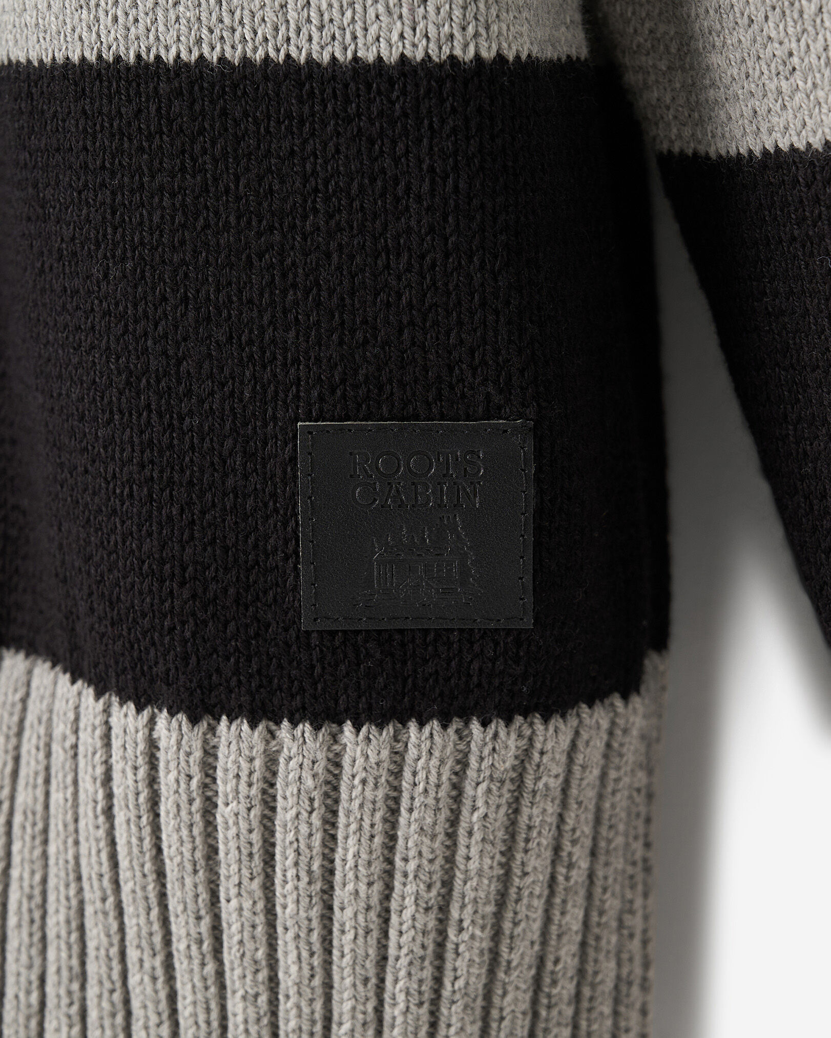 Cabin Relaxed Striped Crew Sweater