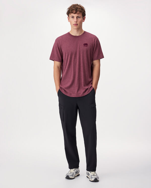 T-shirt &agrave; motif poivr&eacute; en coton biologique pour homme
