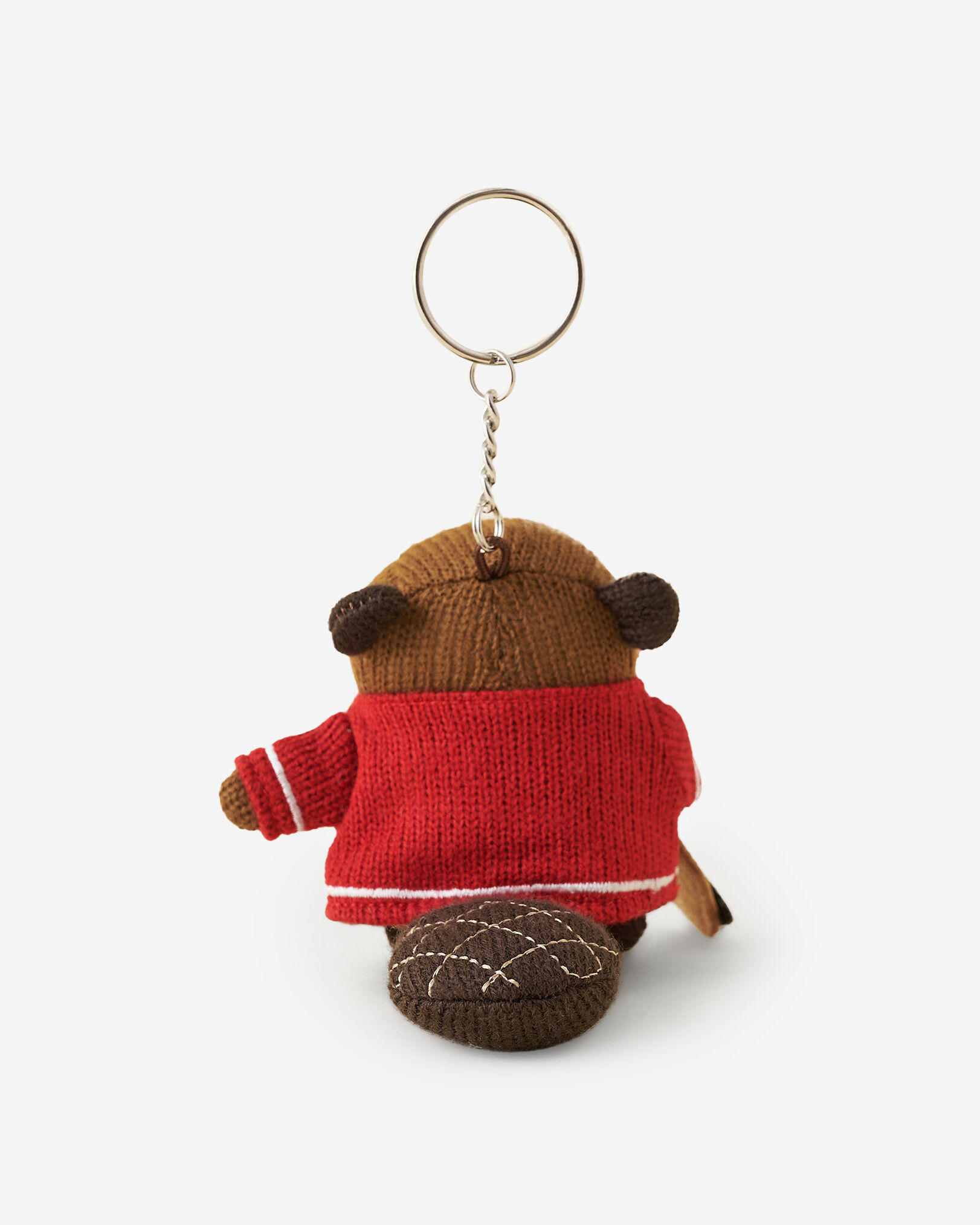 Hockey Beaver Keychain