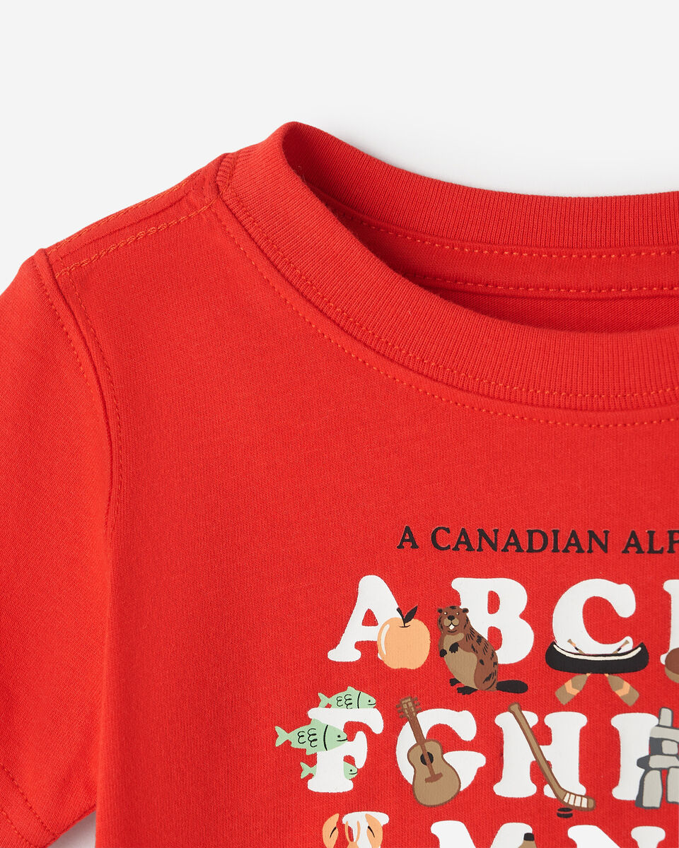 T-shirt ABC du Canada pour b&eacute;b&eacute;s