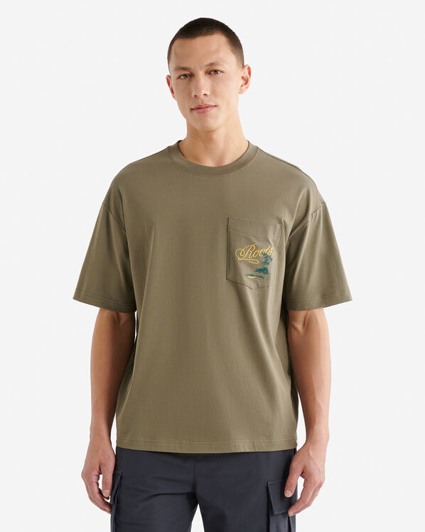 Mens Pocket Trail Relaxed T- Shirt