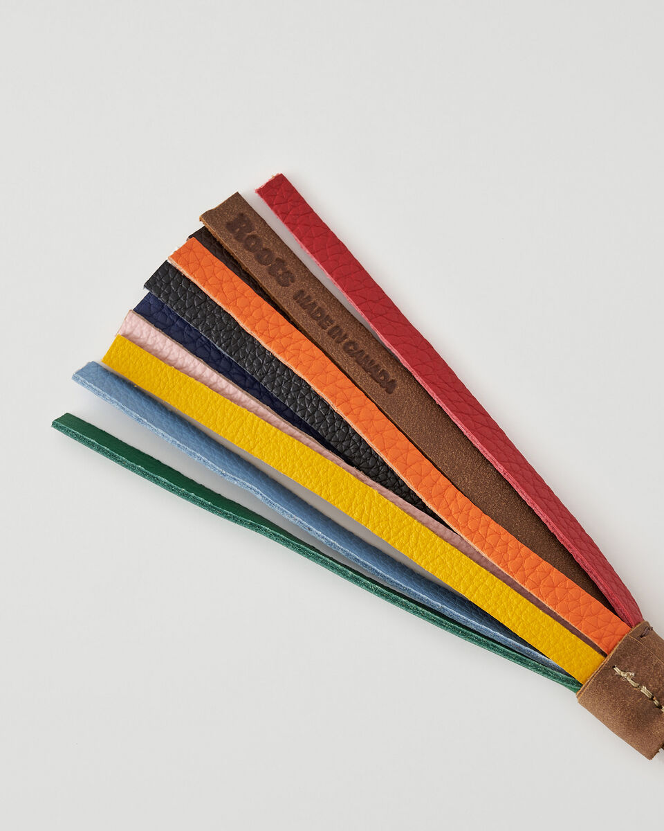 Rainbow Tassel Key Fob