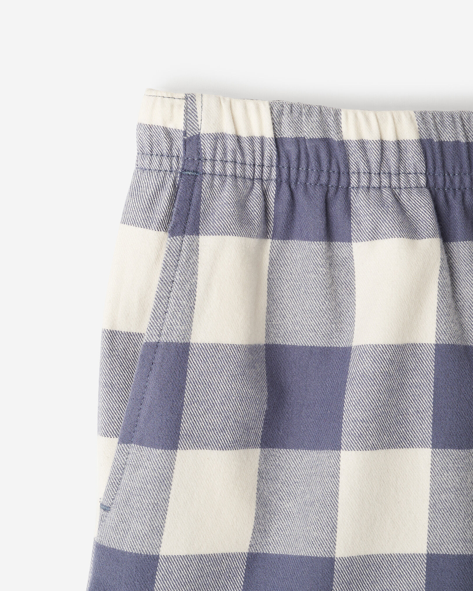 Womens Plaid Pajama Short