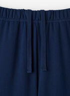 Pantalon &agrave; jambe large en molleton de coton bio Cooper