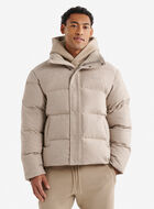 Roots Down Puffer Wool Jacket
