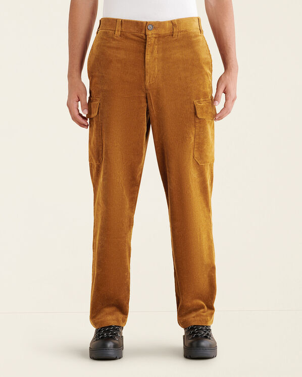 Pantalon cargo en velours côtelé