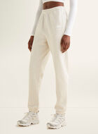 Pantalon en molleton de coton bio à taille haute Cooper