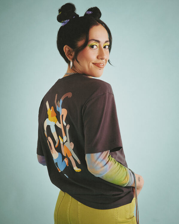Roots X Vivian Rosas Pride T-Shirt Roots X Vivian Rosas Pride T-Shirt