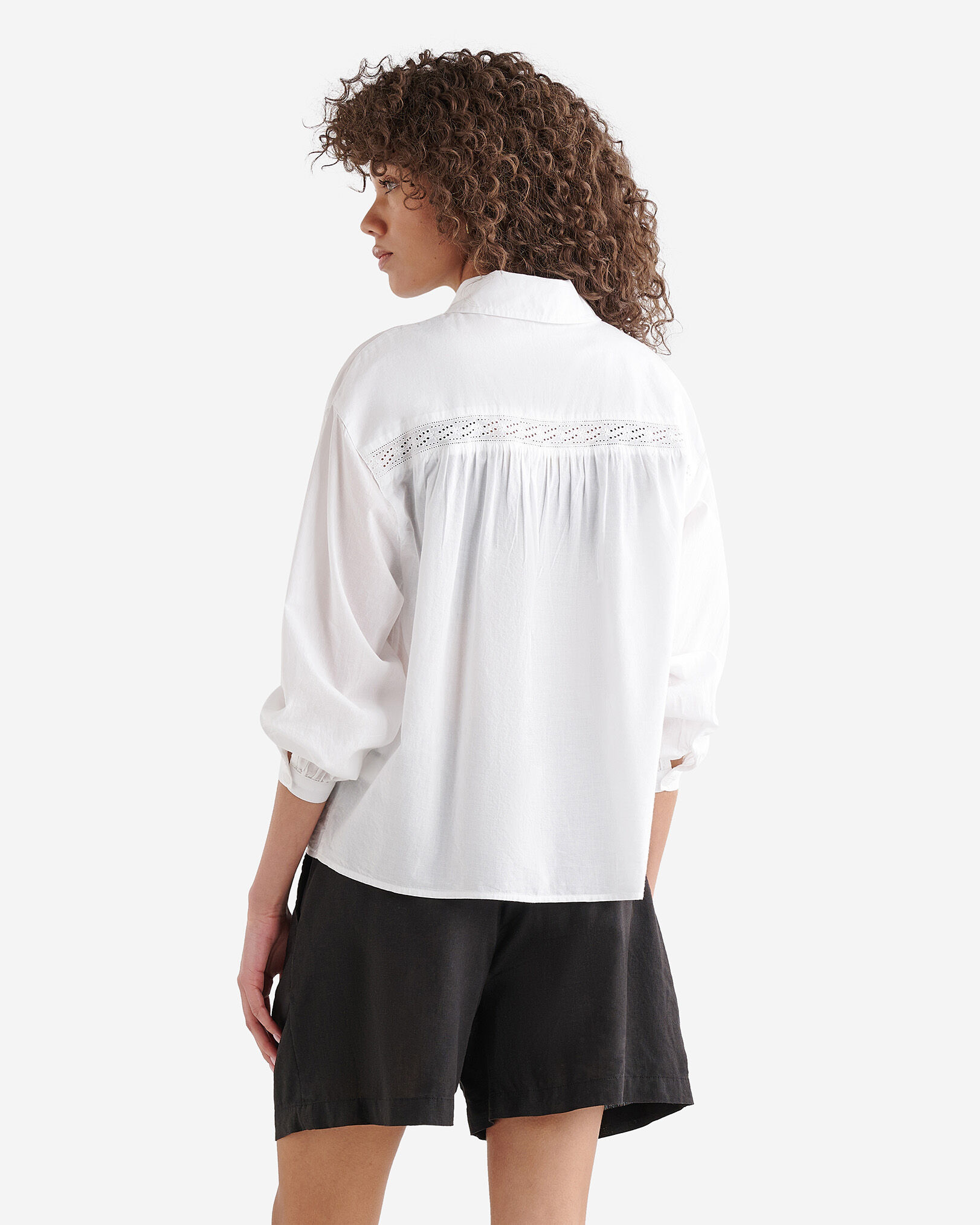 Laurel Femme Long Sleeve Woven Top