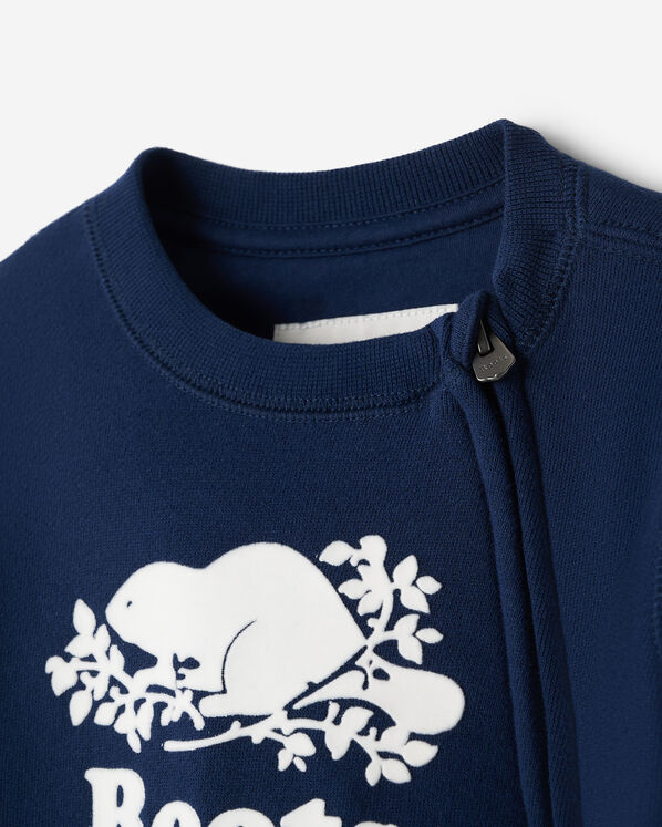 Barboteuse originale Cooper le castor en coton bio pour b&eacute;b&eacute;s