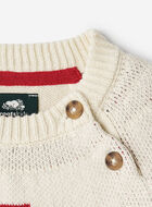Toddler Holiday Cable Sweater Crew
