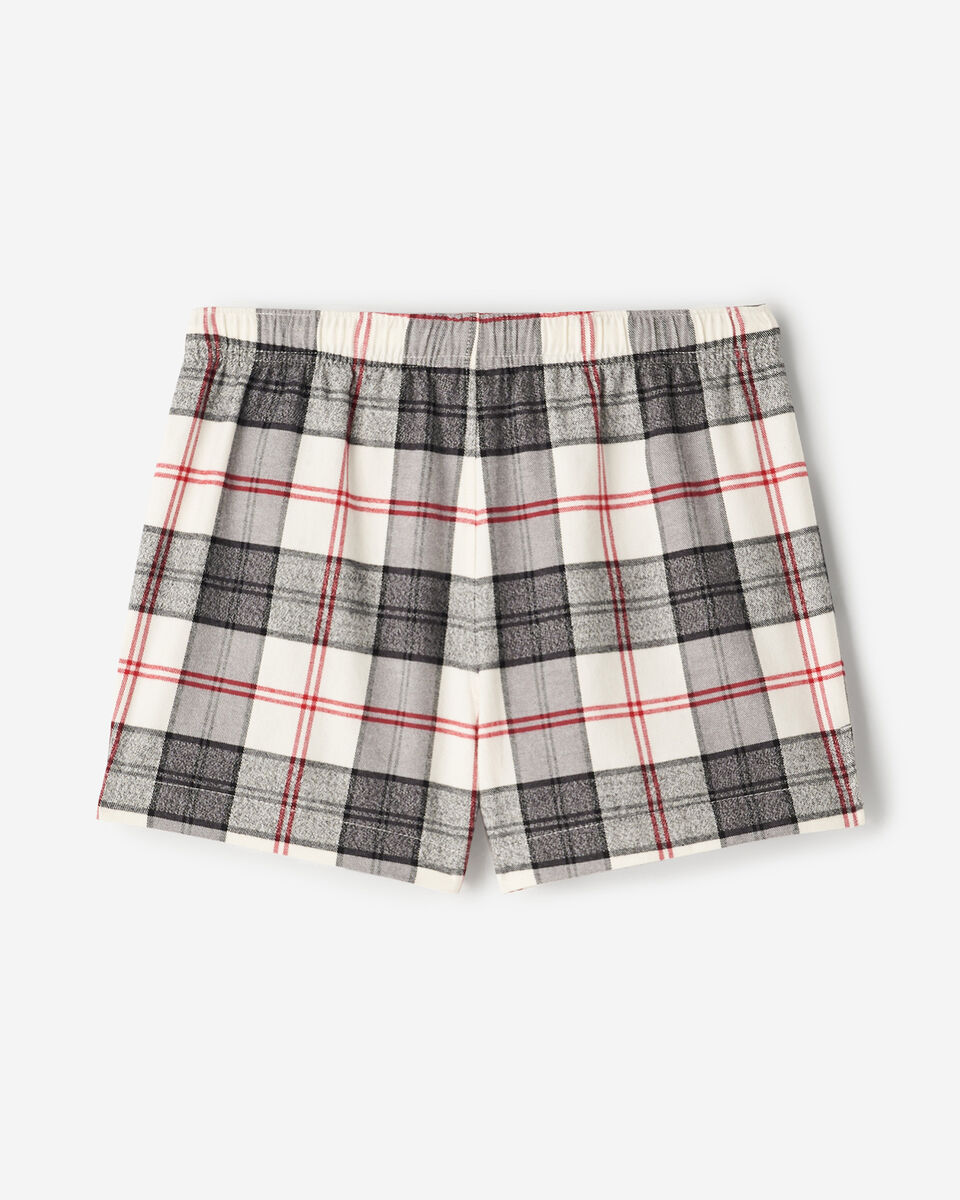 Womens Plaid Pajama Short