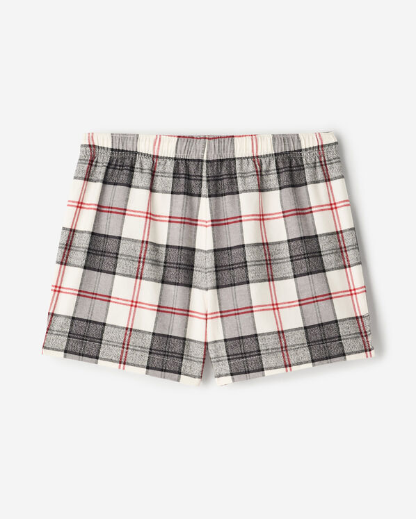 Short de pyjama à carreaux pour femmes Short de pyjama à carreaux pour femmes