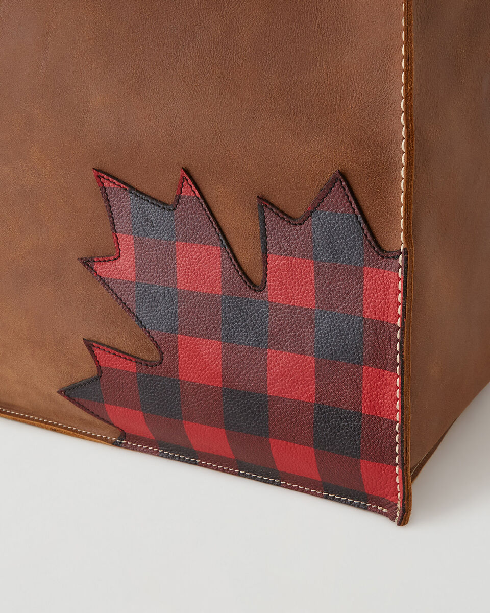Park Plaid Canada Extra Large Basket