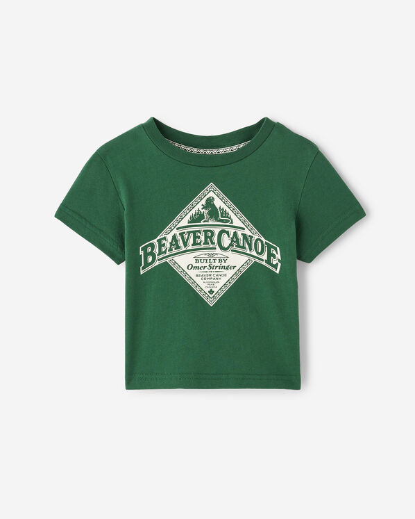 T-shirt décontracté Beaver Canoe pour bébé