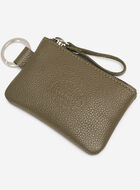 Pochette à glissière en cuir Cervino