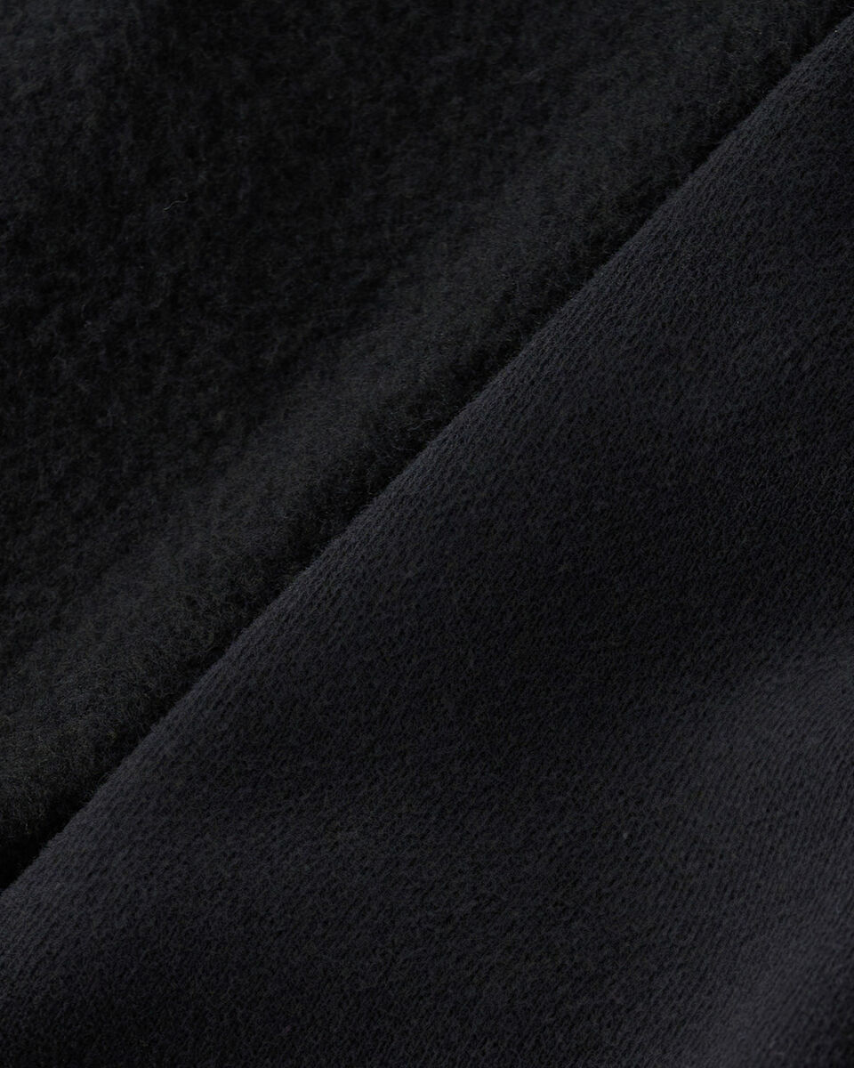 Pantalon ajusté à cheville côtelée en molleton de coton bio pour fille