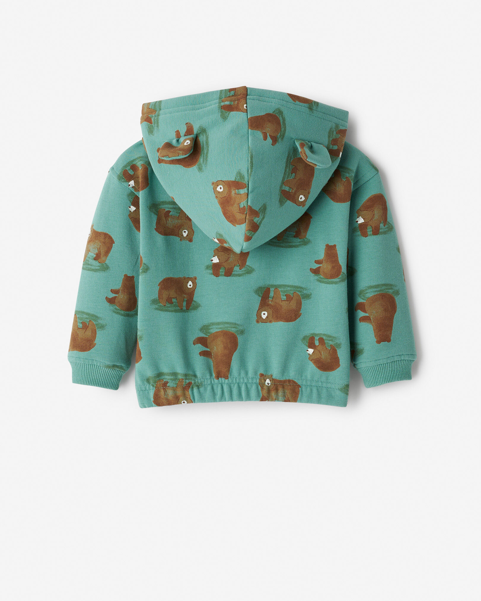 Baby Cozy Bear Zip Hoodie