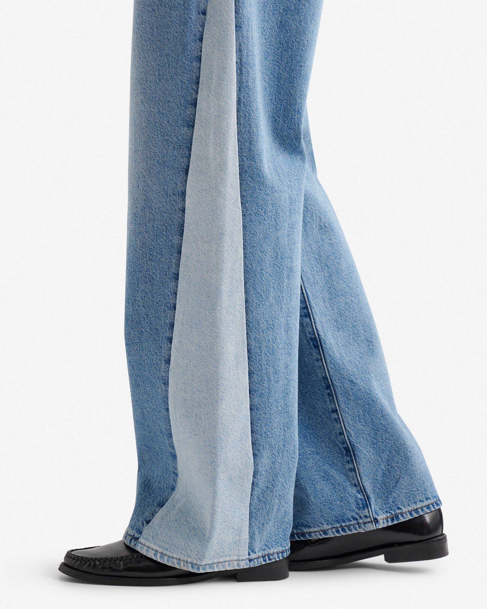 Levi's Baggy Dad Pieced Womens Jeans