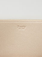 Zip Around Clutch Metallic