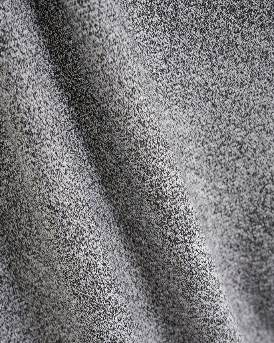 Robe &agrave; manches courtes et demi-glissi&egrave;re en jersey bouclette Cooper