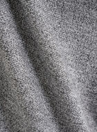 Robe &agrave; manches courtes et demi-glissi&egrave;re en jersey bouclette Cooper